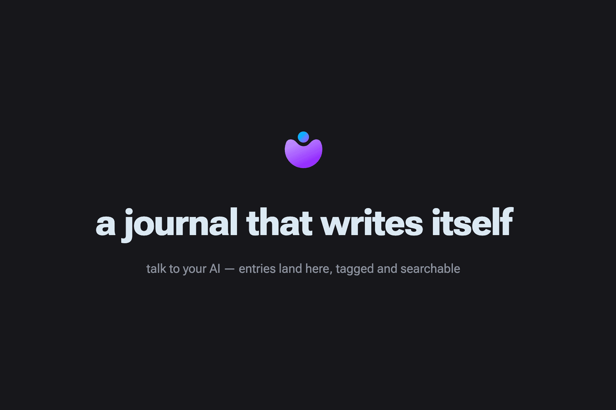 Lapse, a personal log your AI writes for you